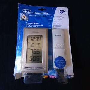 La Crosse Technology Wireless indoor outdoor Thermometer Weather One Model 9013